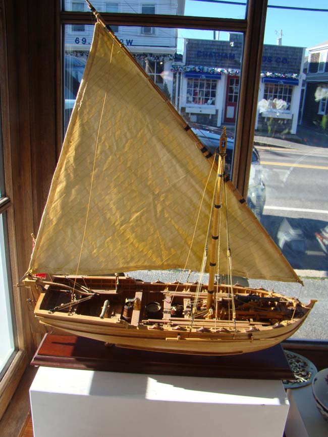 A highly detailed 1:16 scale model of an early 19th century British gunboat — image 3